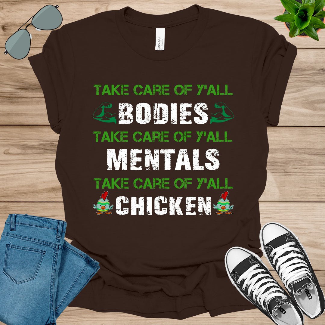 Take Care of Yall Chicken Beast Football Seattle Fan Unisex t-shirt.