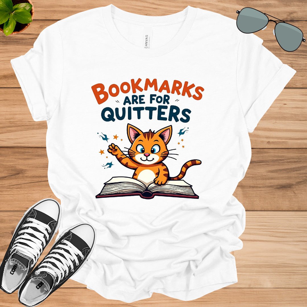 Bookmarks Are For Quitters Unisex t-shirt - tee1spread