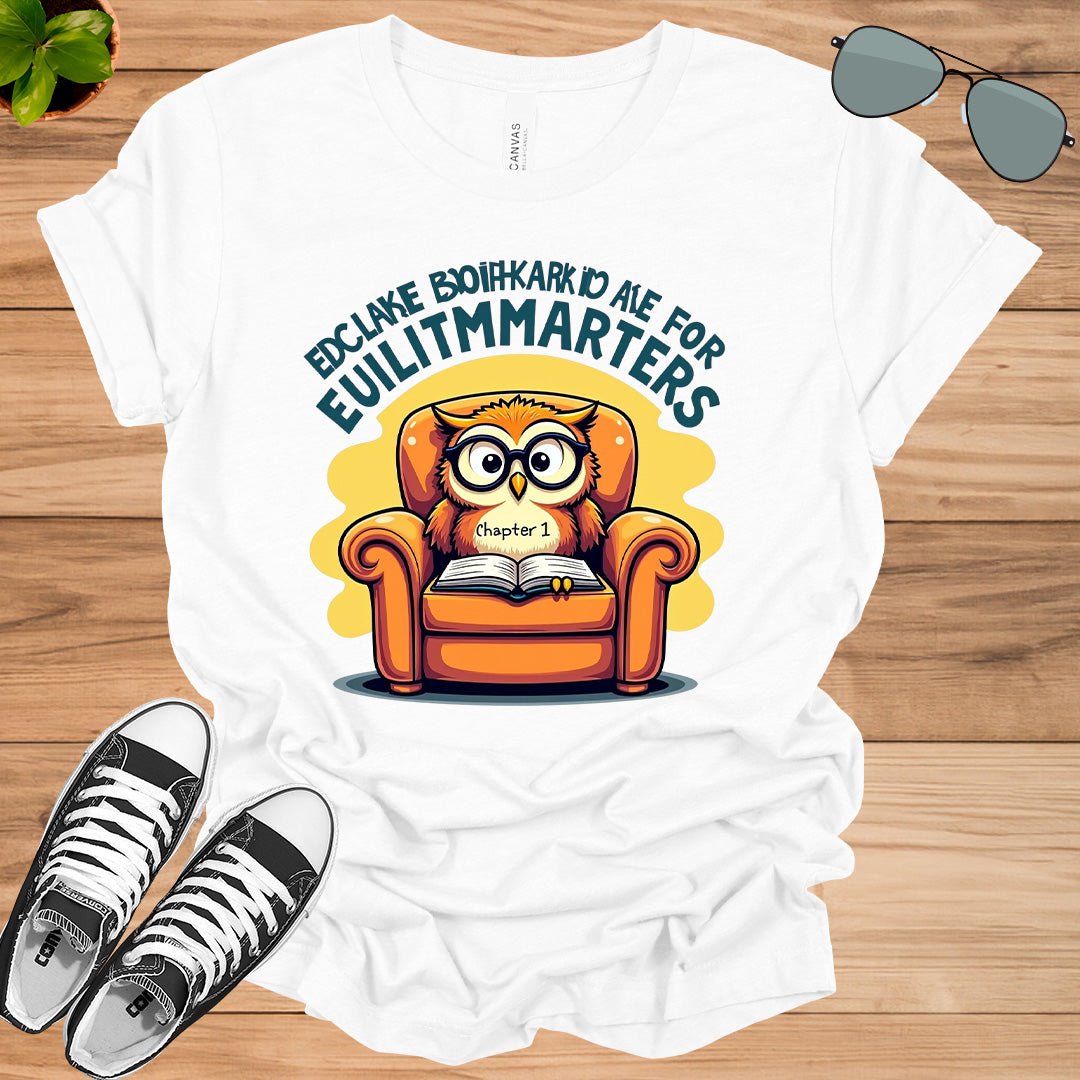 Bookmarks Are For Quitters Unisex t-shirt - tee1spread