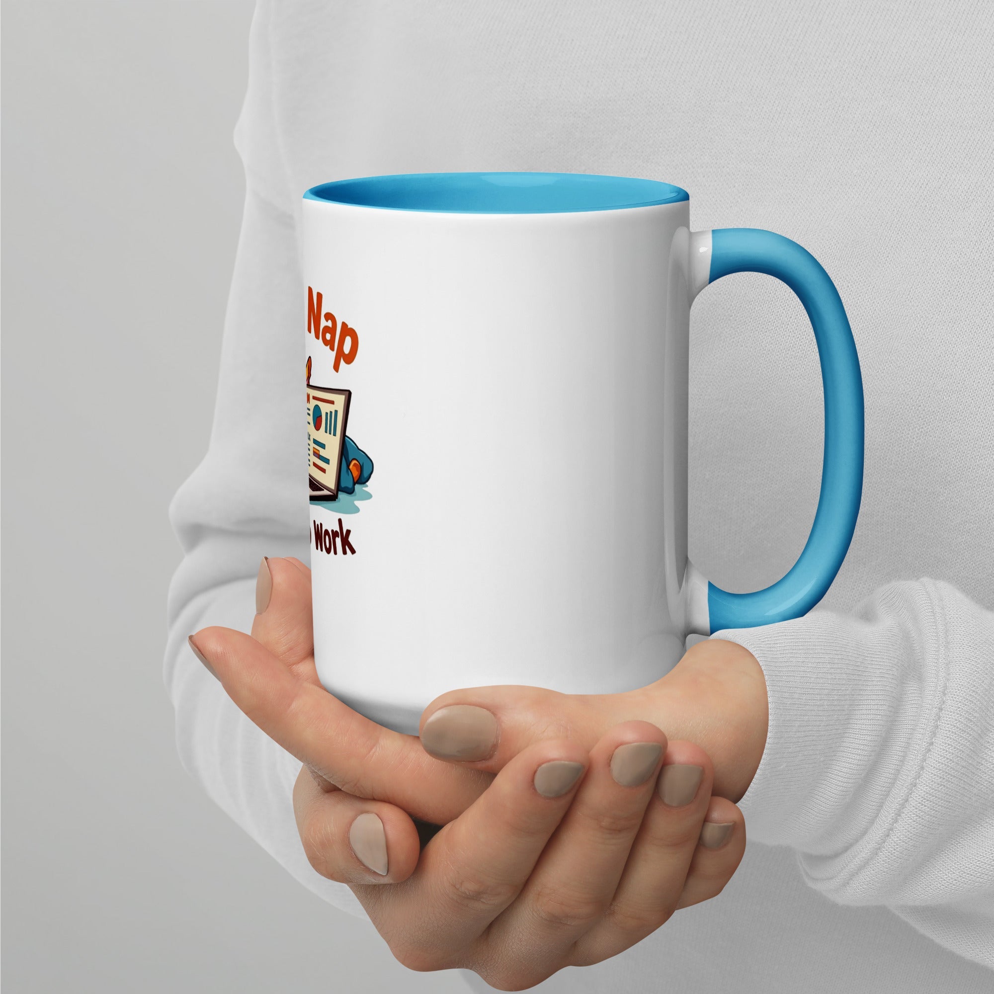 Born to Nap, Forced to Work | Funny Work &amp; Nap Lover Mug - tee1spread