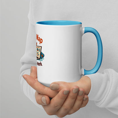 Born to Nap, Forced to Work | Funny Work &amp; Nap Lover Mug - tee1spread