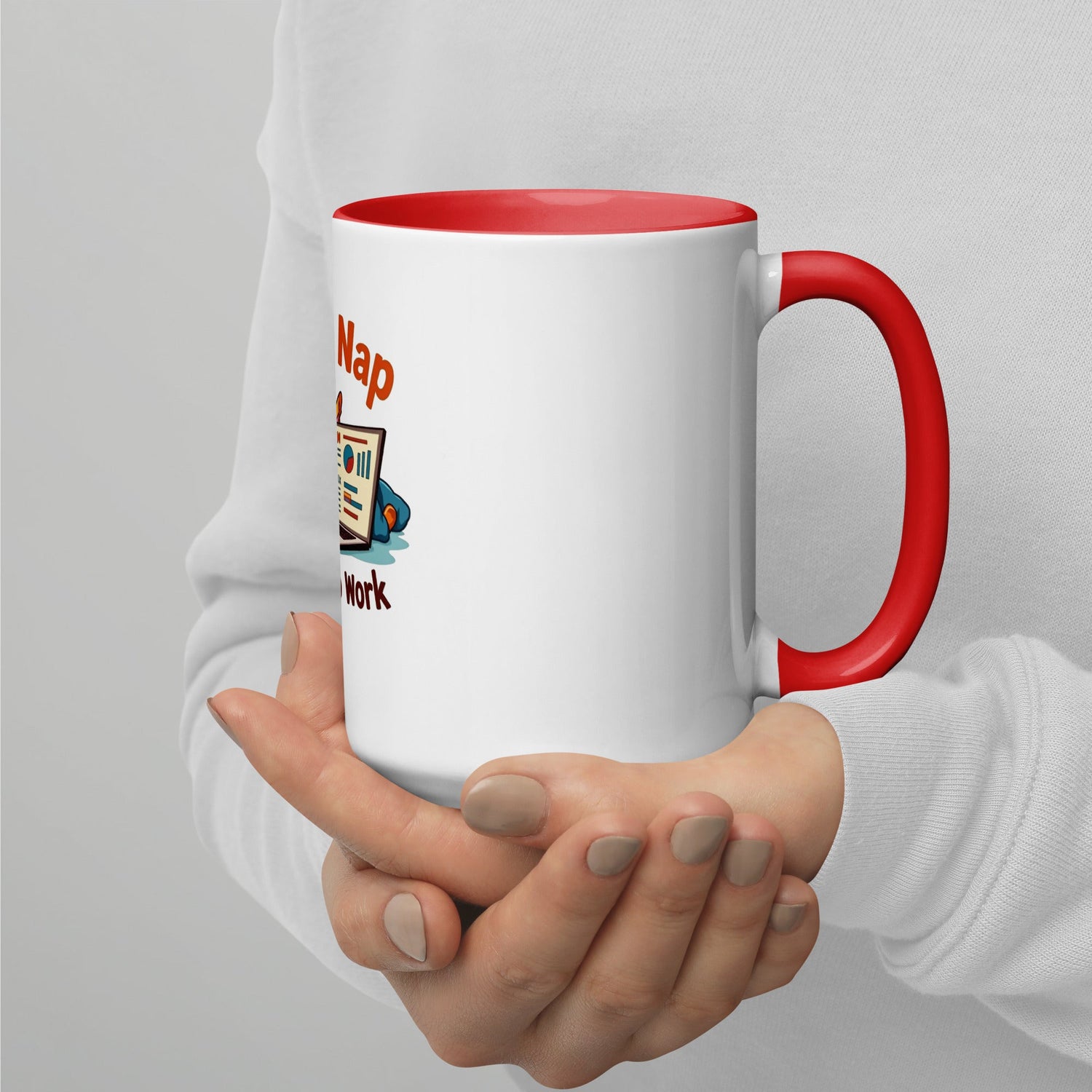 Born to Nap, Forced to Work | Funny Work &amp; Nap Lover Mug - tee1spread