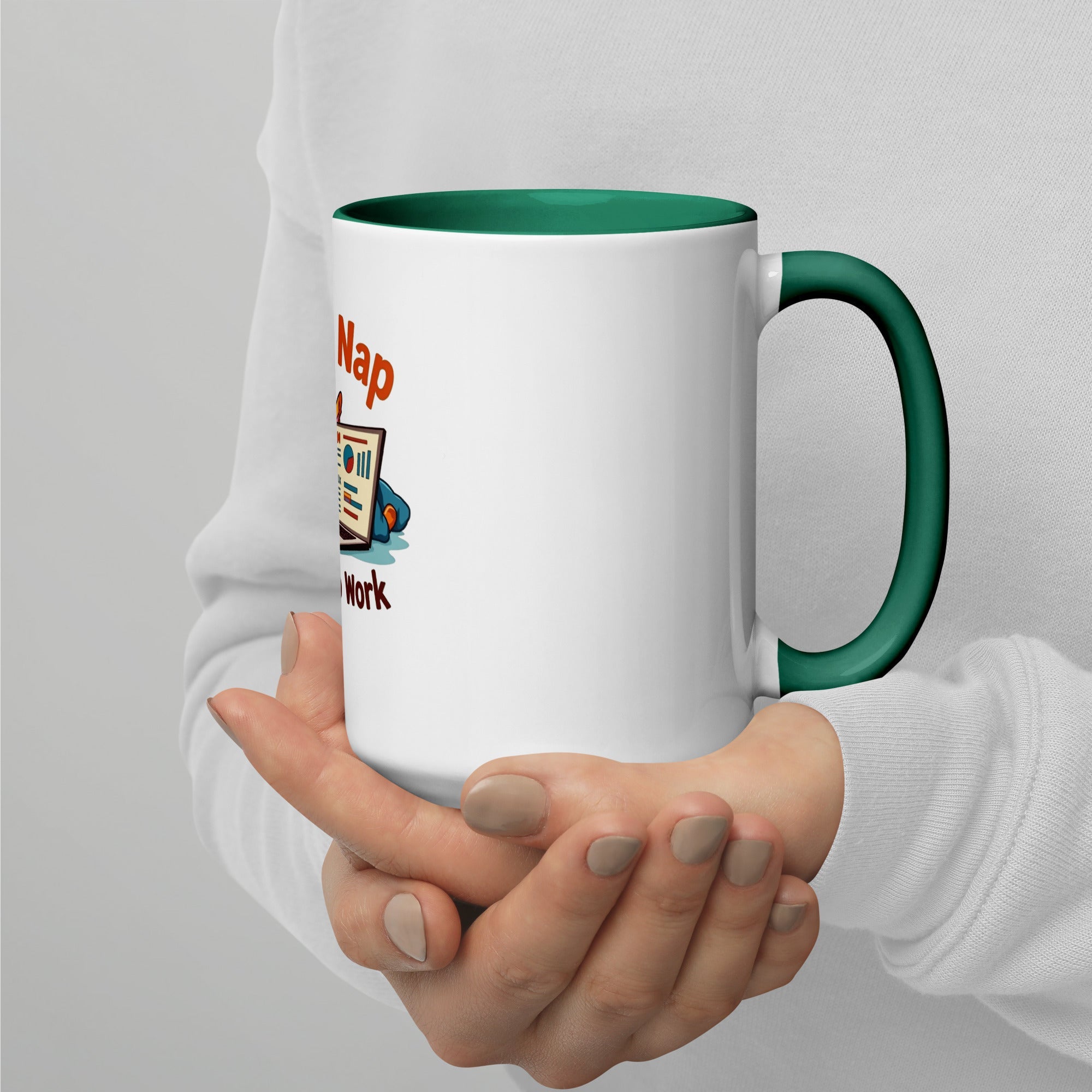 Born to Nap, Forced to Work | Funny Work &amp; Nap Lover Mug - tee1spread