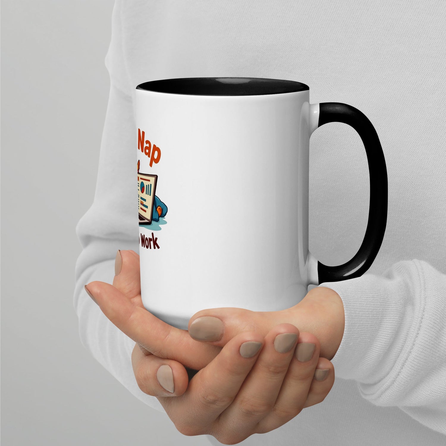 Born to Nap, Forced to Work | Funny Work &amp; Nap Lover Mug - tee1spread