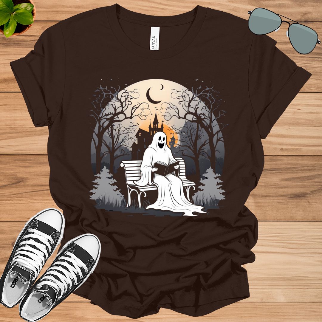 Comfort Colors Halloween Ghost Read In Peace Unisex t-shirt - tee1spread