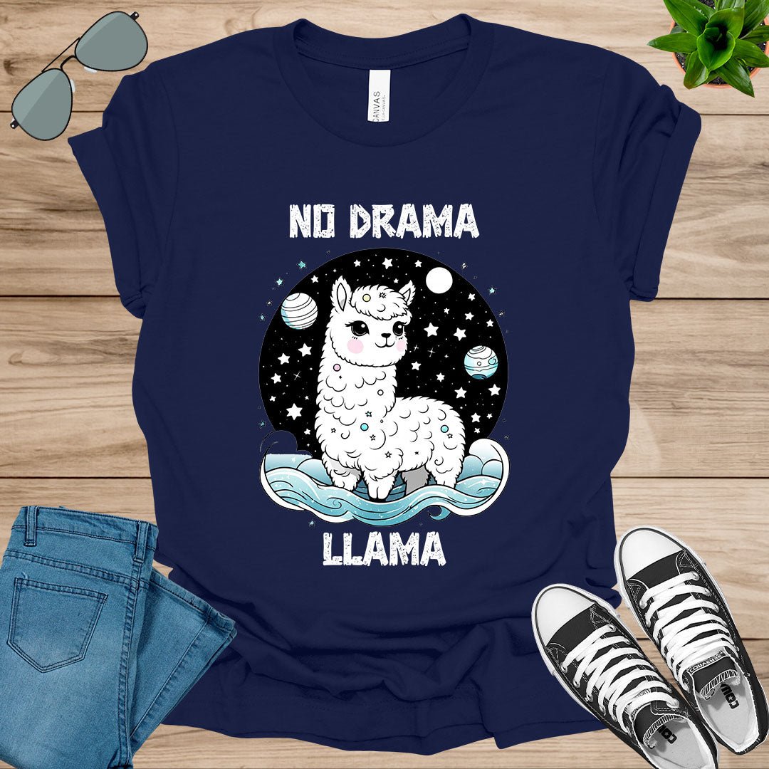 No Drama Llama Alpaca Lover Unisex t-shirt - tee1spread