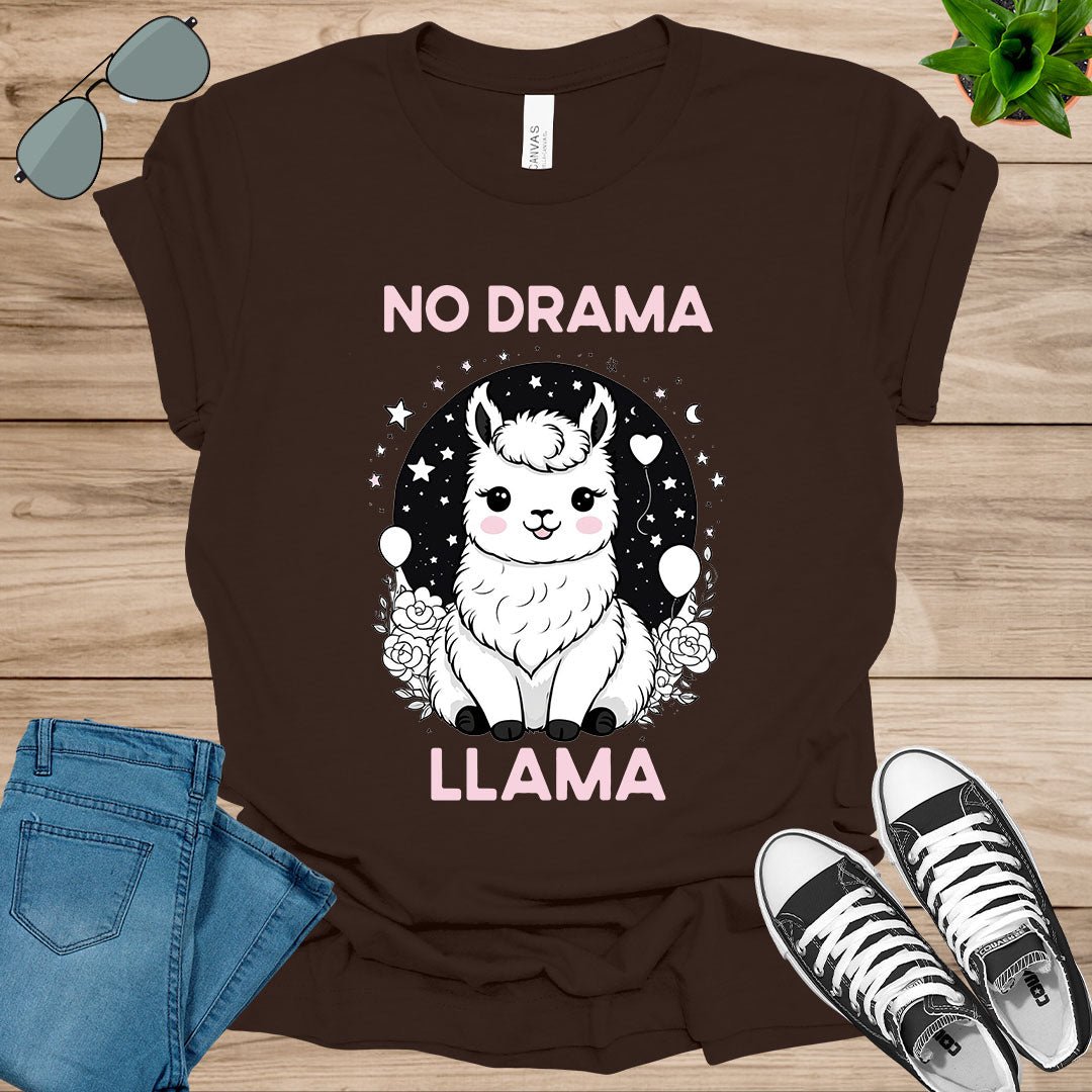 No Drama Llama Alpaca Lover Unisex t-shirt - tee1spread