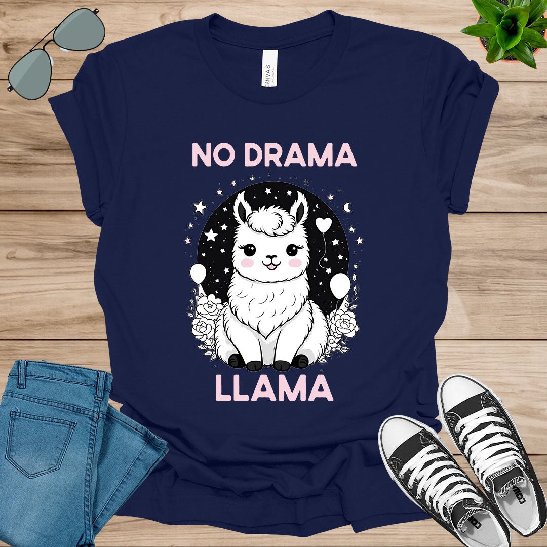 No Drama Llama Alpaca Lover Unisex t-shirt - tee1spread