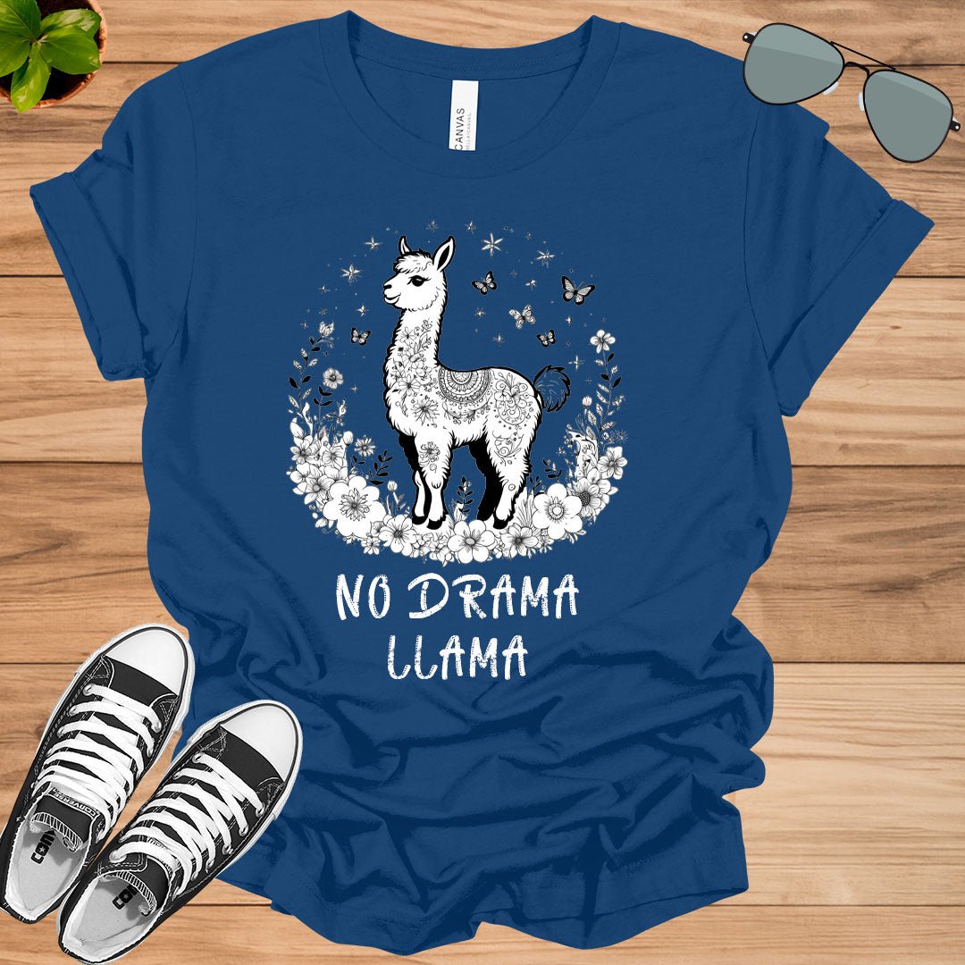 No Drama Llama Alpaca Lover Unisex t-shirt - tee1spread