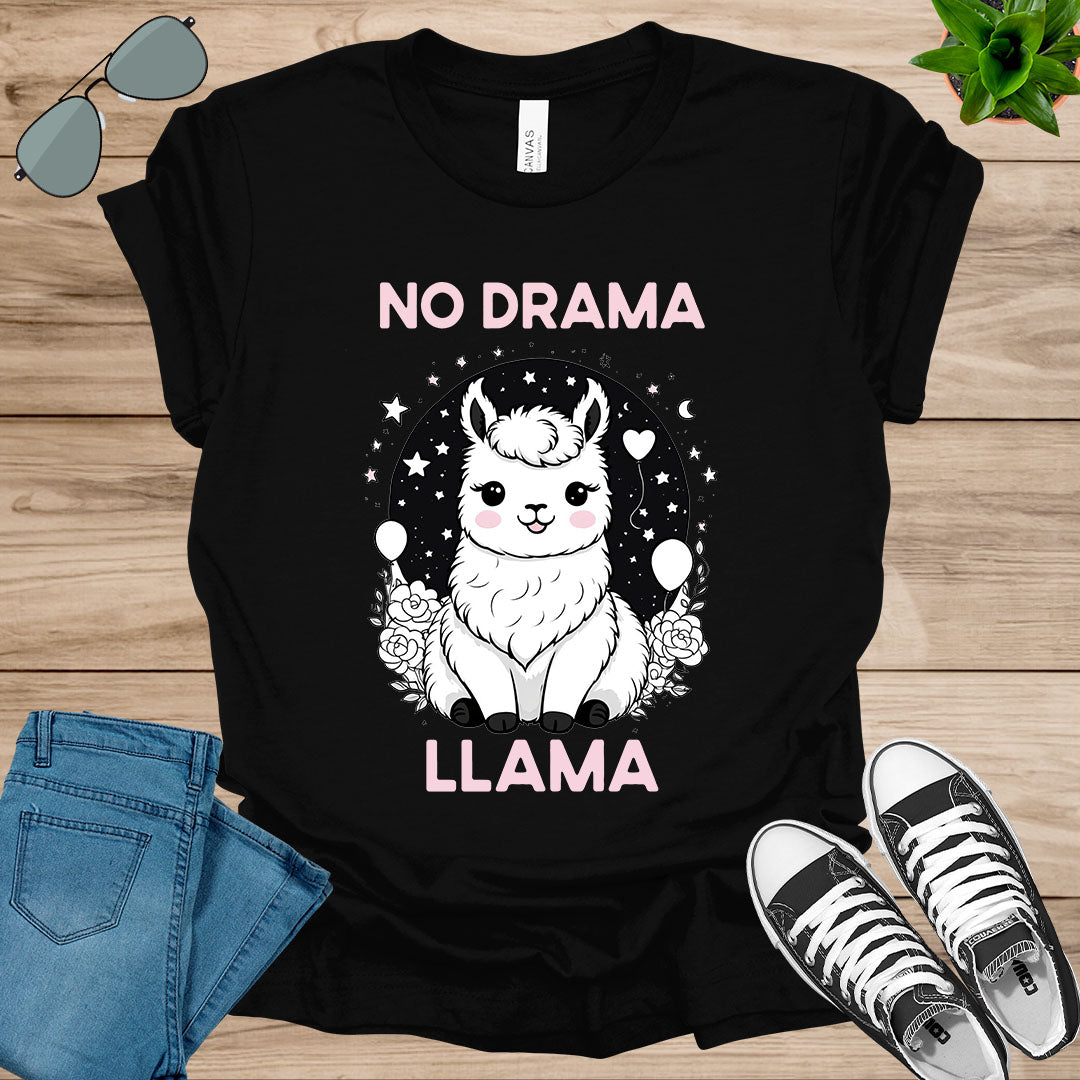 No Drama Llama Alpaca Lover Unisex t-shirt - tee1spread