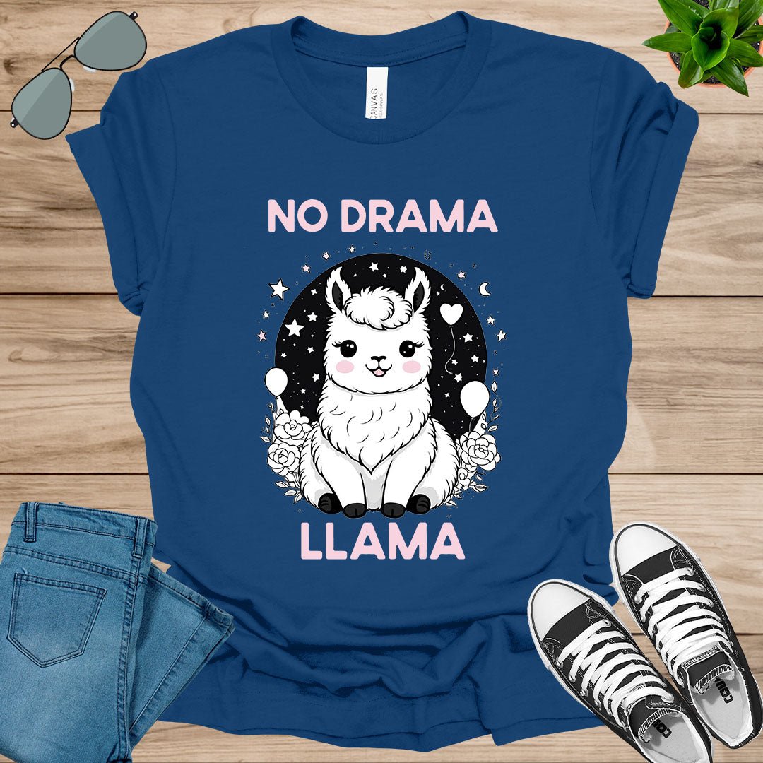 No Drama Llama Alpaca Lover Unisex t-shirt - tee1spread