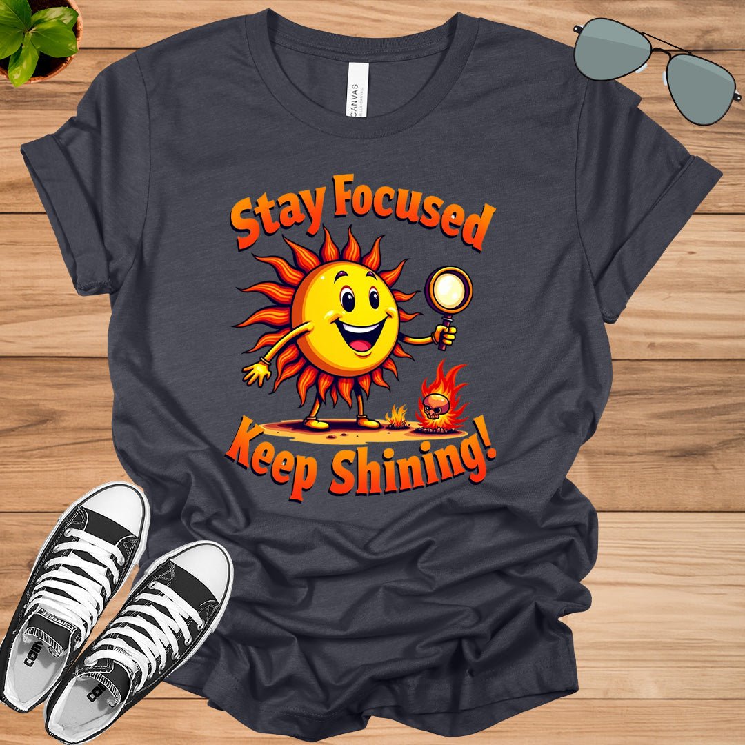 Stay Focused Ringer Unisex t-shirt - tee1spread