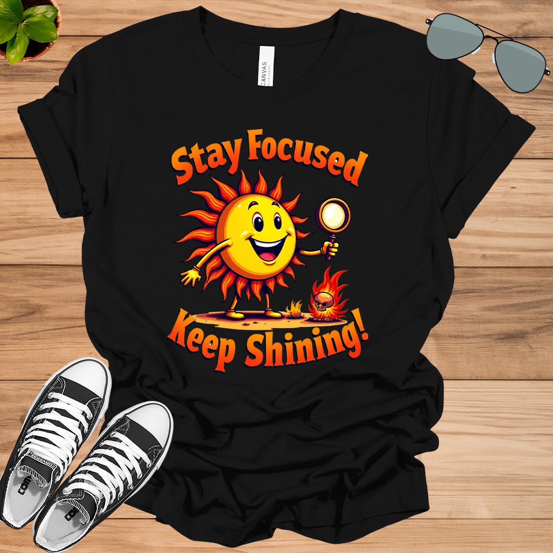 Stay Focused Ringer Unisex t-shirt - tee1spread